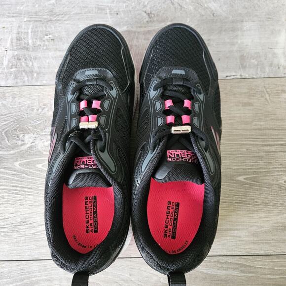 Skechers Go Run Consistent Sneakers Womens Black & Pink Athletic Shoes Size 8.5 - Picture 10 of 16